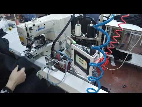Dikiş makinesi keçe besleme otomatı